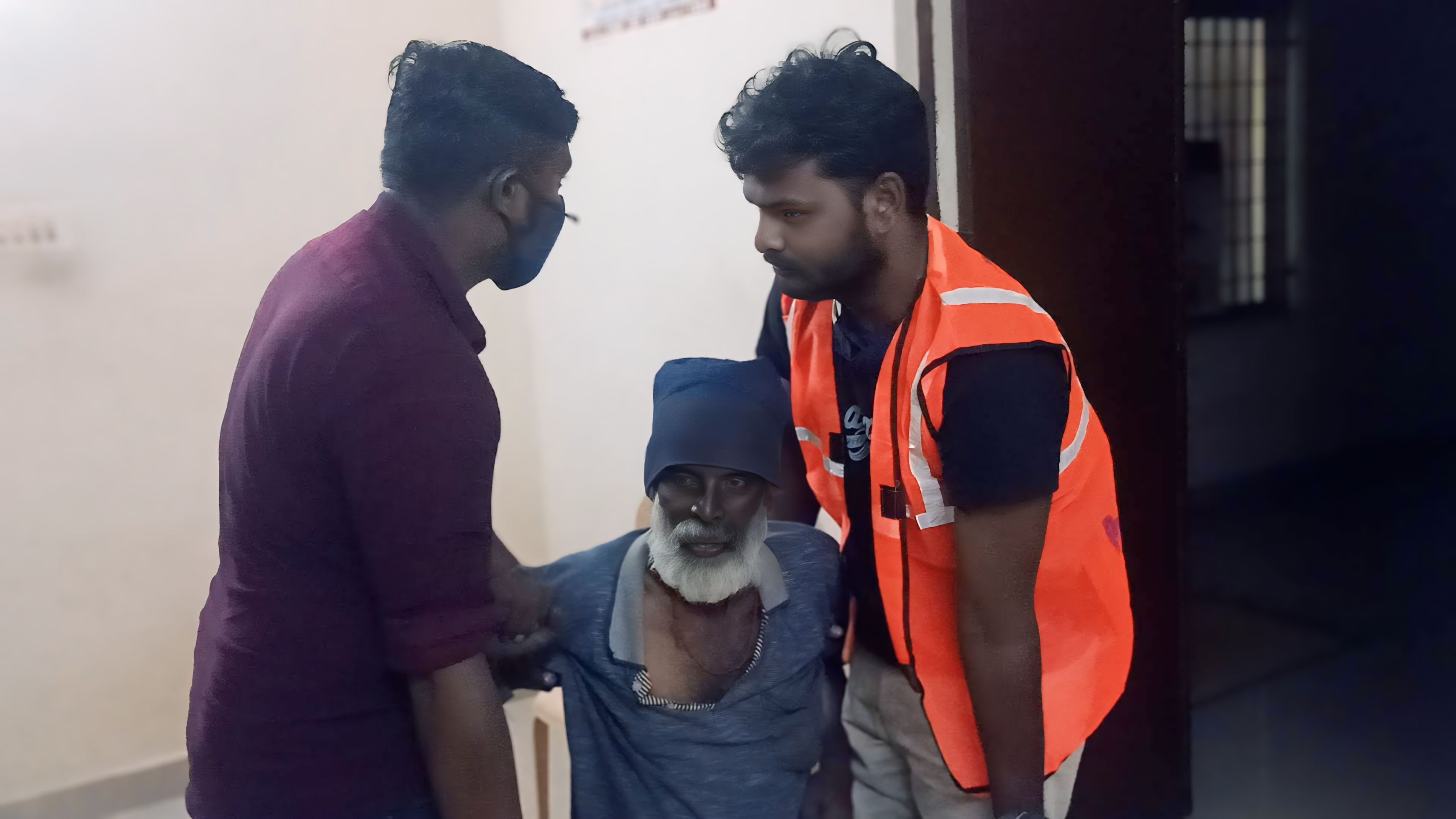 Helping a person in need